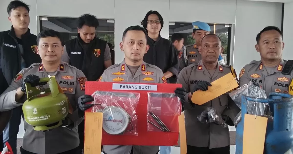 Sindikat Oplosan LPG Dibongkar di Bogor, 793 Tabung Disita, Untung Capai Rp1,3 Miliar per Hari!