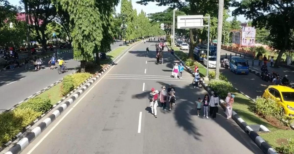 CFD Cibinong Kembali Digelar, Jalan Tegar Beriman Ditutup Total Pagi Tadi