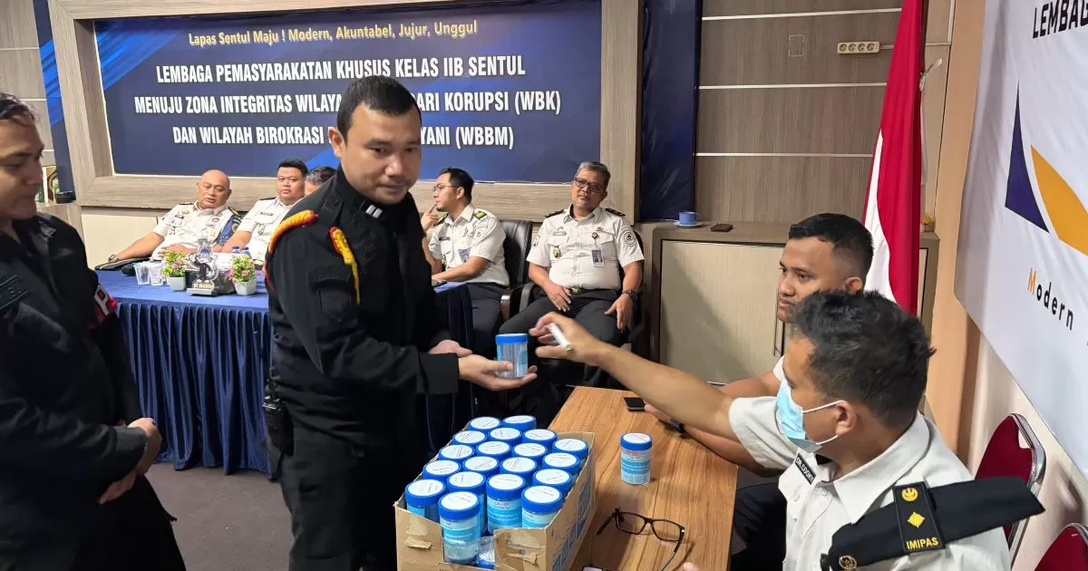 Lapas Khusus Sentul Gelar Tes Urin Massal, Pastikan Lingkungan Bebas Narkoba