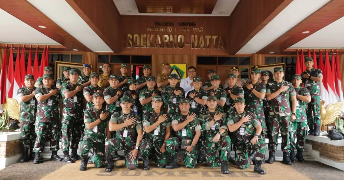 Bupati Bogor Rudy Susmanto Terima Perwira Seskoad, Perkuat Sinergi TNI-Polri dalam Penanggulangan Bencana