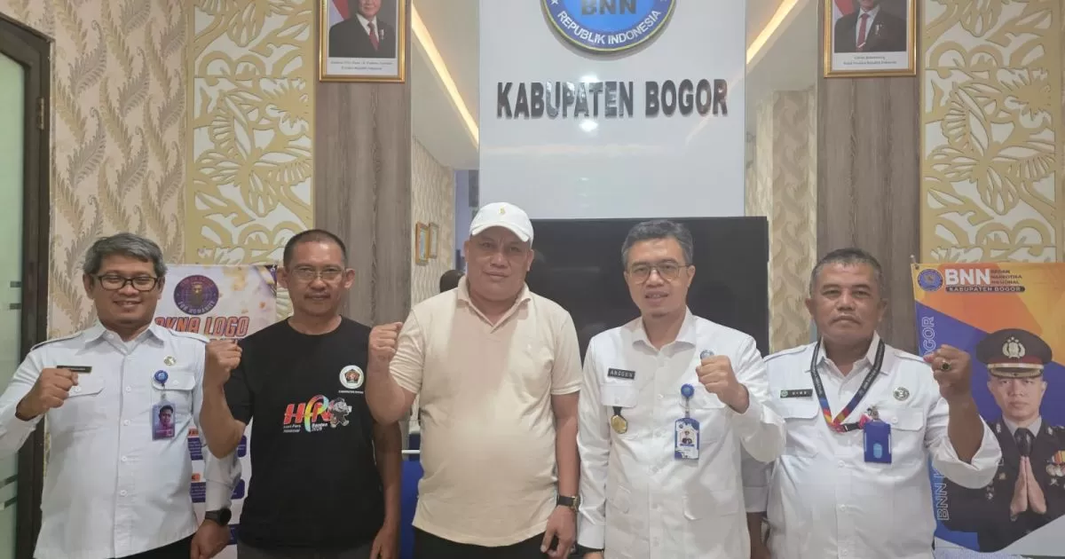 BNN Kabupaten Bogor Siap Perangi Narkoba, PWI Dukung Program P4GN dan Rencana Tes Urine Anggota