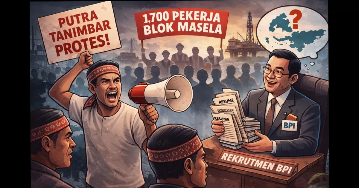 1.700 Tenaga Kerja untuk Blok Masela Disiapkan, Putra Tanimbar Protes: Rekrutmen Mengapa Dilempar ke Luar?