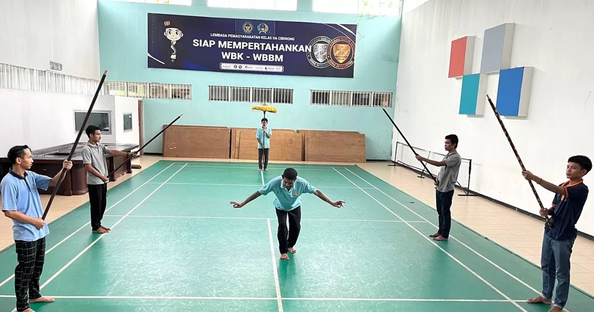 Lapas Cibinong Latih Warga Binaan Seni Lengser dan Gamelan, Bangun Karakter Berbasis Budaya Sunda