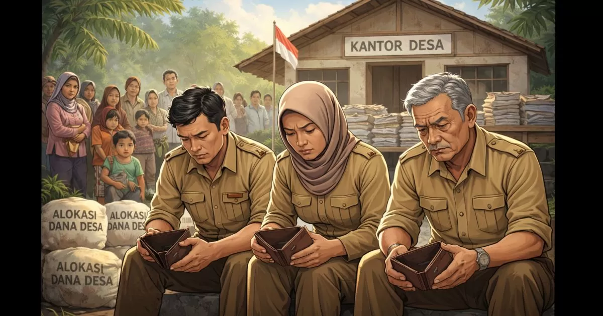 80 Desa Terhimpit, ADD Belum Cair: Aparat Desa Empat Bulan Tanpa Gaji, PMD KKT Didesak Berbenah