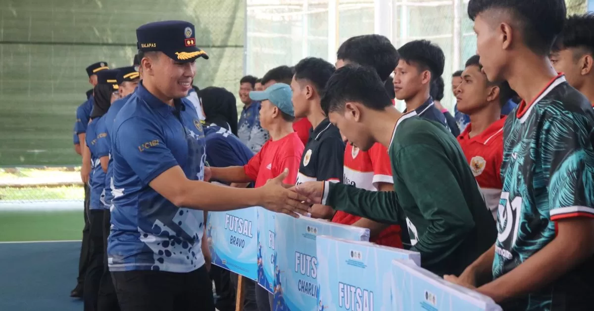Semarak HBP ke-62, Lapas Cibinong Gelar Pekan Olahraga Libatkan Warga Binaan