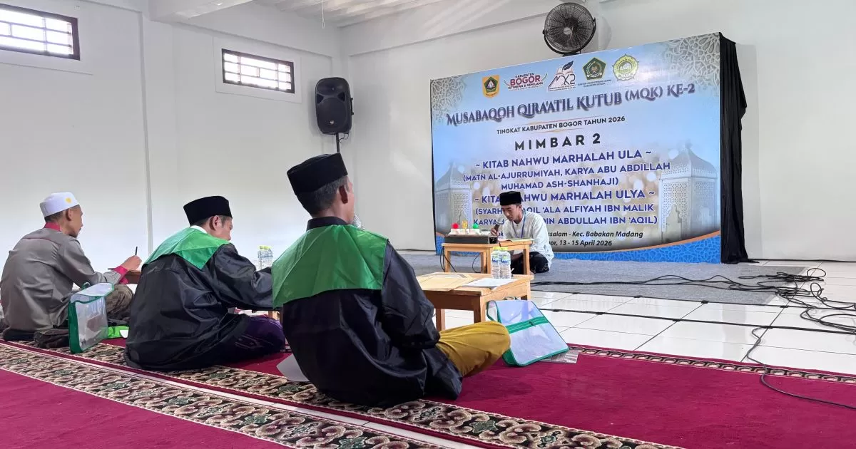 MQK ke-2 Kabupaten Bogor Tuai Pujian Santri, Jadi Ajang Aktualisasi Ilmu Kitab Kuning