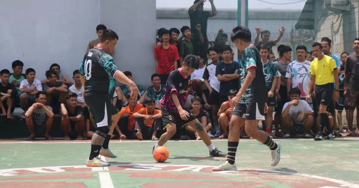 Semarak Hari Bakti Pemasyarakatan ke-62, Lapas Cibinong Gelar Pekan Olahraga untuk Perkuat Kebersamaan