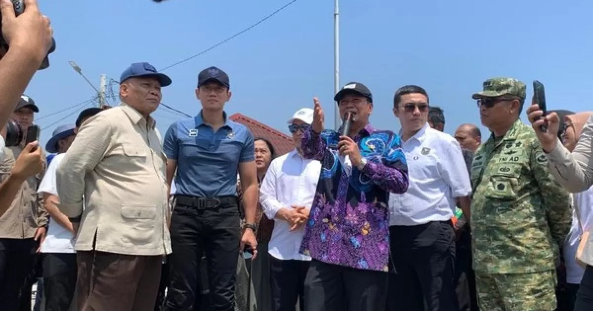 AHY Tinjau Revitalisasi Kampung Nelayan Tanjung Anom, 110 Rumah Kini Layak Huni