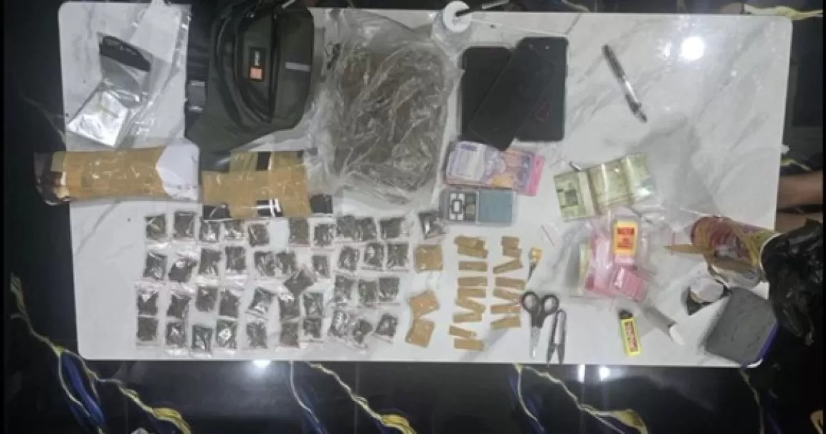 Polsek Jonggol Ringkus Dua Pengedar Sabu dan Ganja, Sita Ratusan Gram Barang Bukti