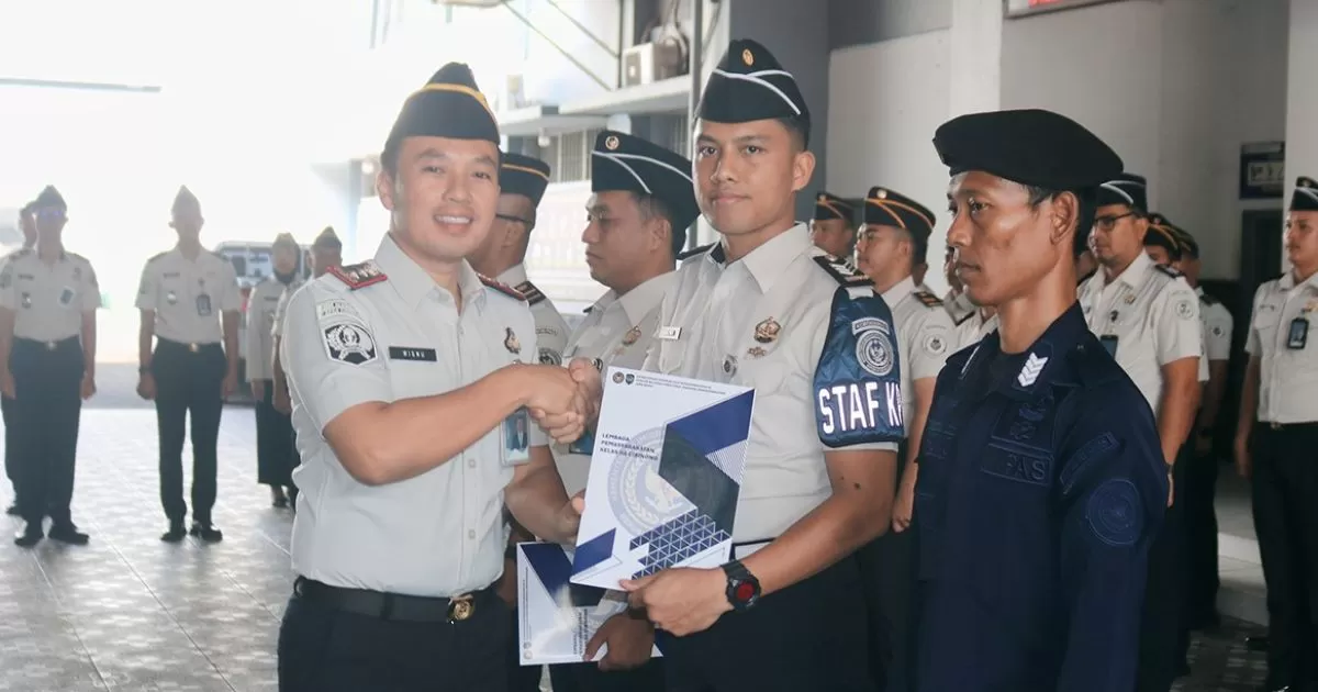 60 Pegawai Lapas Cibinong Naik Pangkat, Kalapas Tekankan Profesionalisme dan Integritas