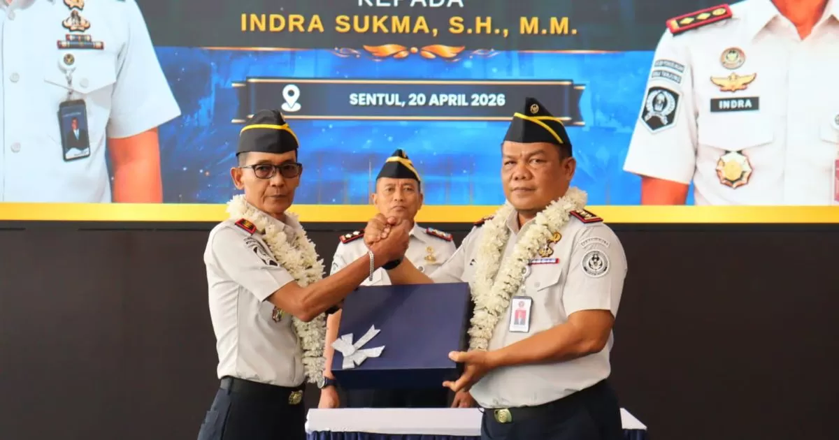Indra Sukma Resmi Pimpin Lapas Khusus Sentul, Gantikan Iswandi