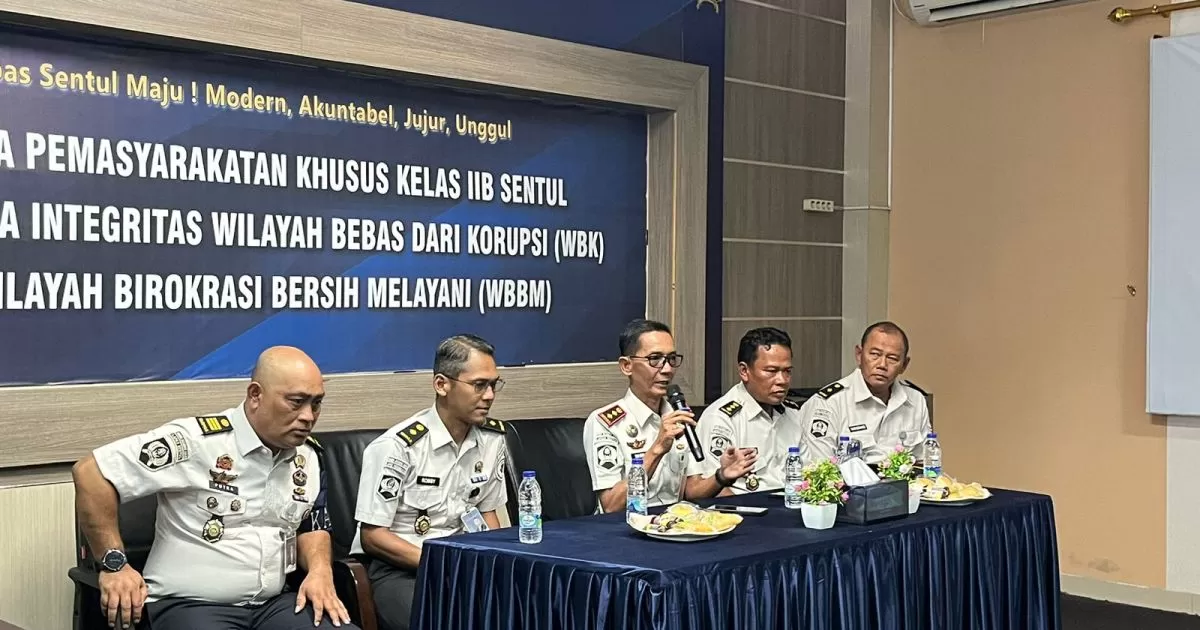 Hari Pertama Bertugas, Kalapas Indra Sukma Tekankan Integritas dan Sinergi di Lapas Sentul