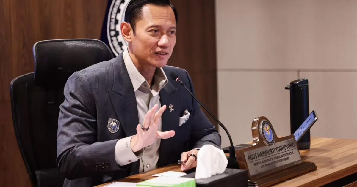 Menko AHY Dorong Pemerataan Infrastruktur, Tekankan Sinergi untuk Indonesia Emas 2045