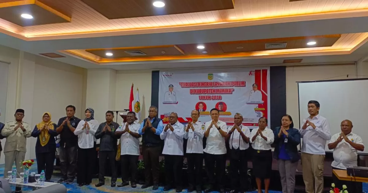 Pemkab Mimika Evaluasi Kinerja Layanan Publik 2026, Wabup Tekankan Inovasi dan Integritas