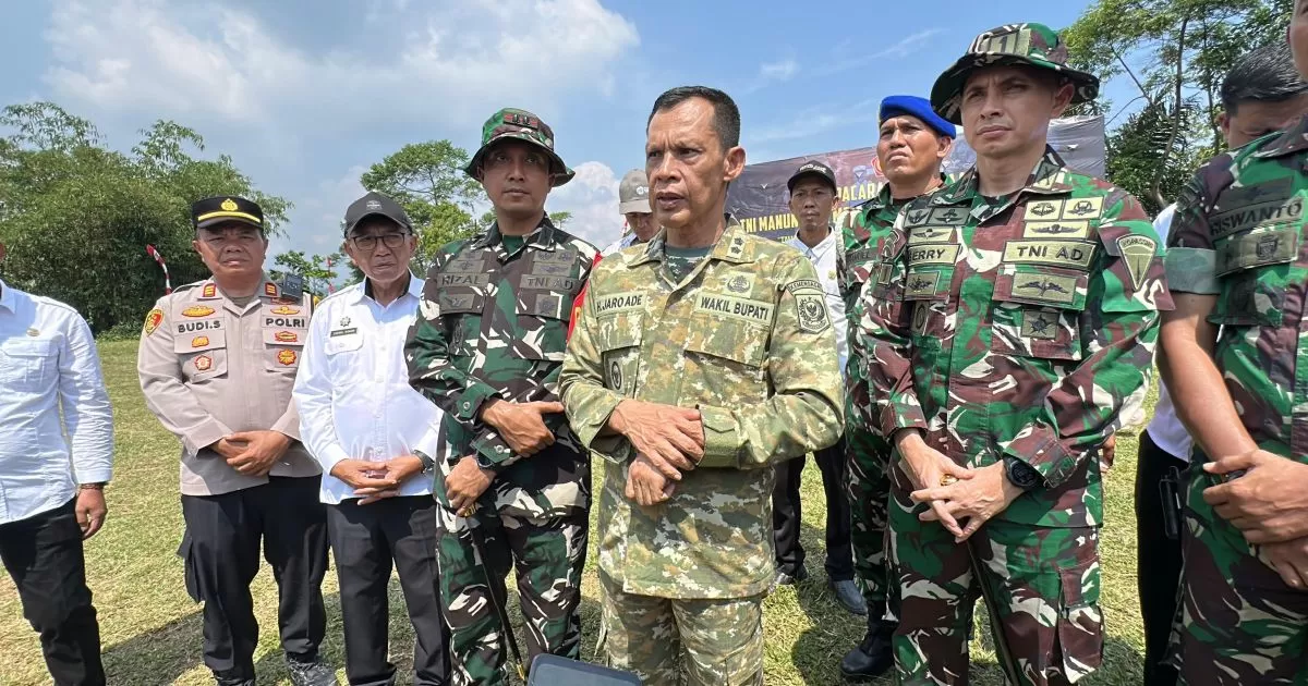TMMD ke-128 Digelar di Cigudeg, Pemkab Bogor dan TNI Bangun Akses Jalan Hingga Rutilahu