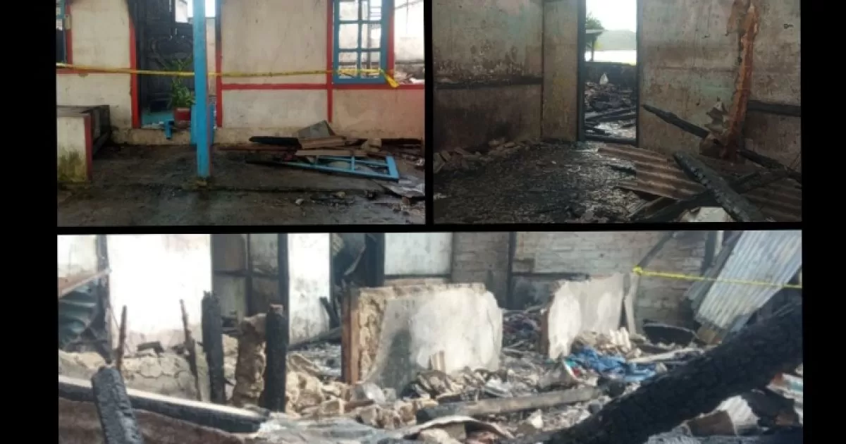 Rumah Warga di Tutukembong Ludes Terbakar Dini Hari, Diduga Dipicu Sisa Asaran Kopra
