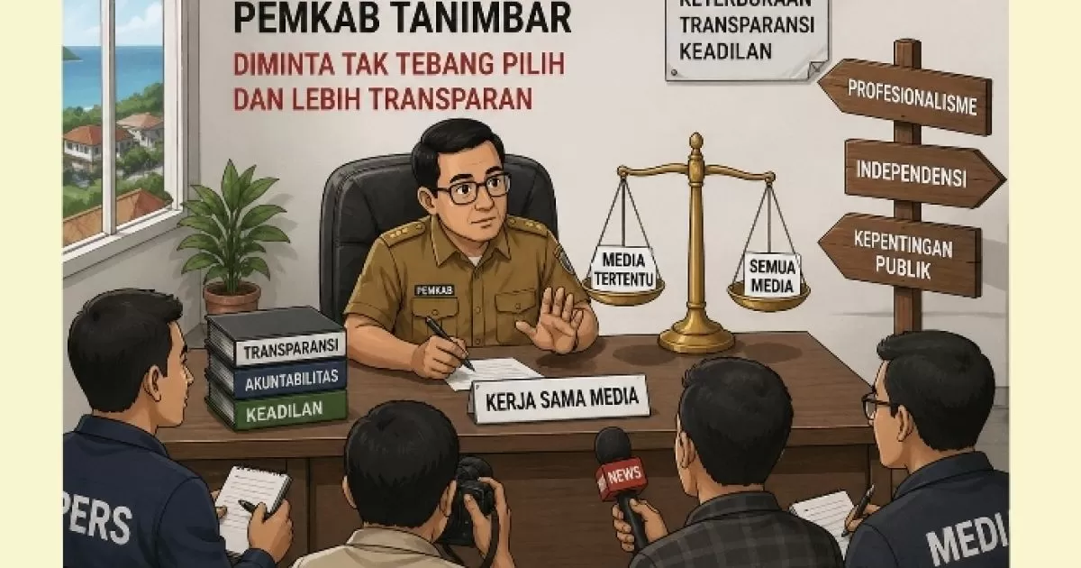 Kerja Sama Media Pemkab Tanimbar Disorot, Diminta Tak Tebang Pilih dan Lebih Transparan