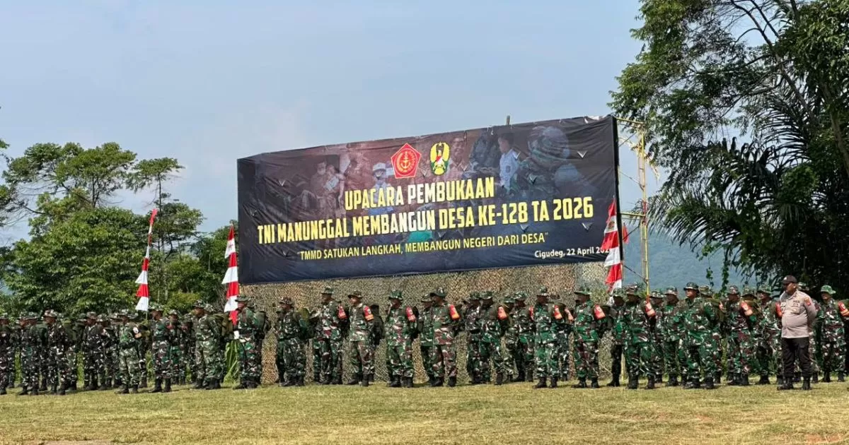 TMMD ke-128 Kodim 0621 Bogor: Tanam 1.000 Pohon hingga Layanan Kesehatan Jemput Bola