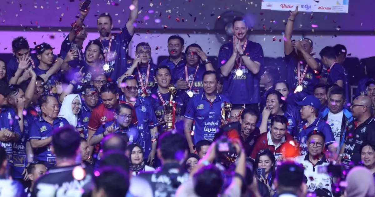 Jakarta LavAni Livin\' Transmedia Juara Proliga 2026, AHY Syukuri Gelar Usai Penantian Dua Tahun