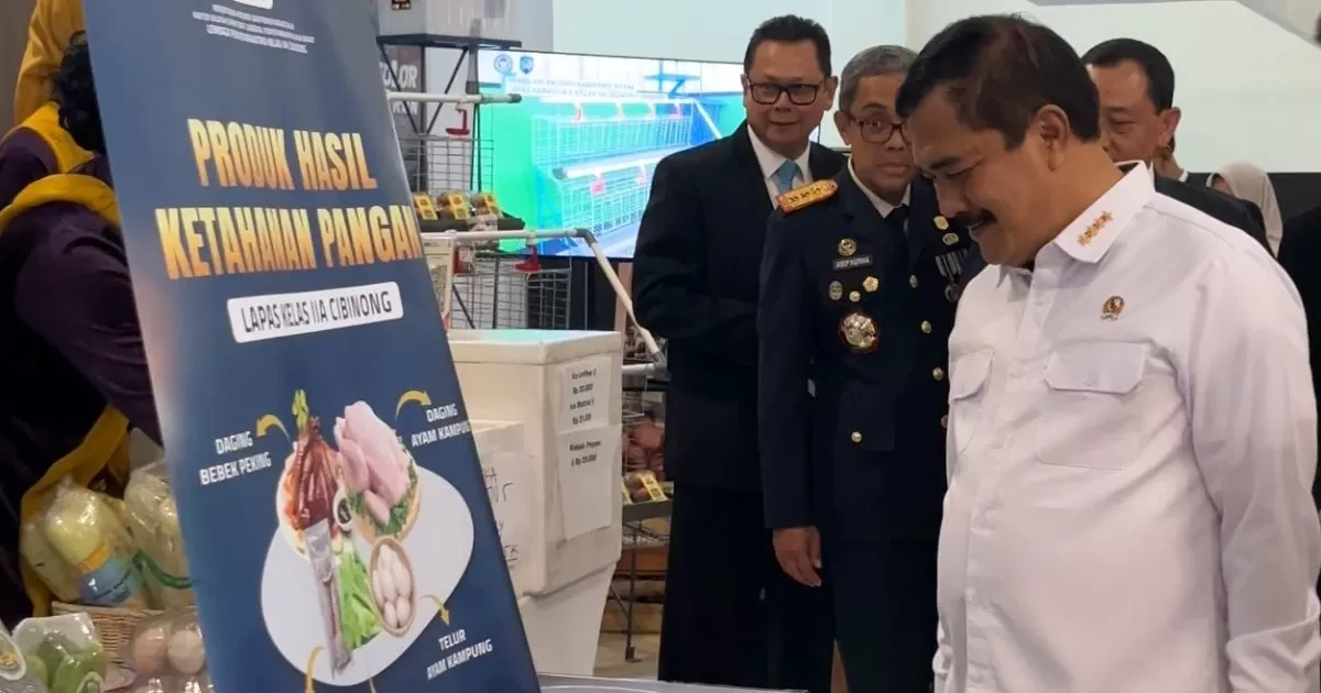 Lapas Cibinong Tampilkan Produk Unggulan Warga Binaan di HBP ke-62