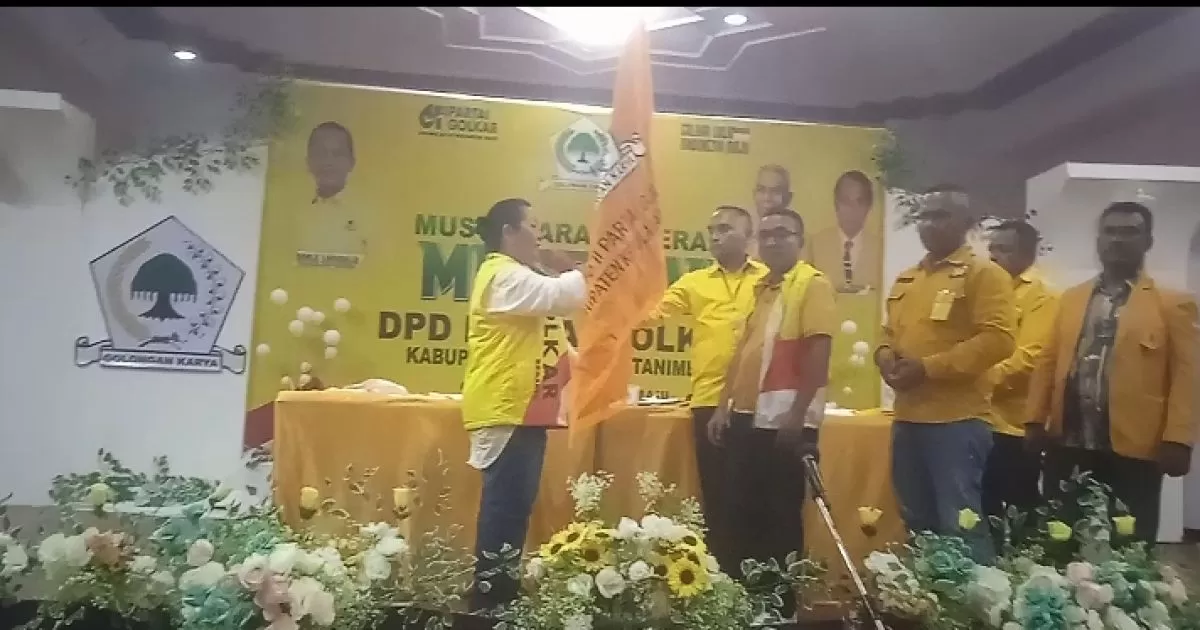 Aklamasi di Tengah Gejolak, Maria Gosan Nahkodai Golkar Tanimbar 2026–2030
