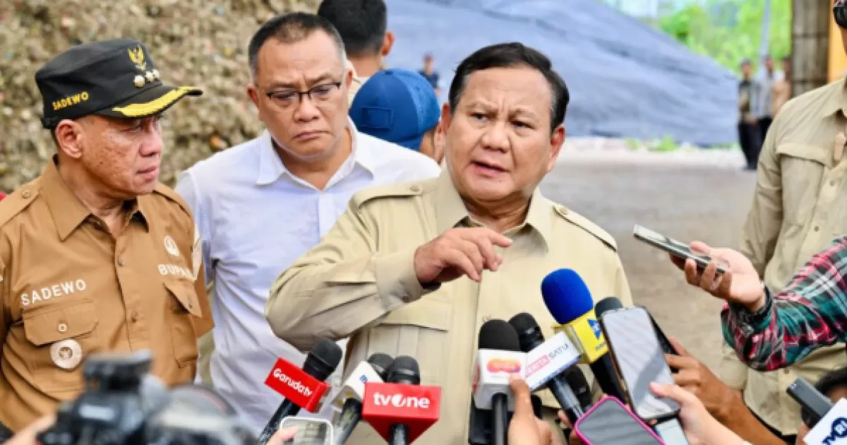 Presiden Prabowo Subianto Dorong Percepatan Pengelolaan Sampah Nasional, Targetkan Indonesia Lebih Bersih dalam 2–3 Tahun
