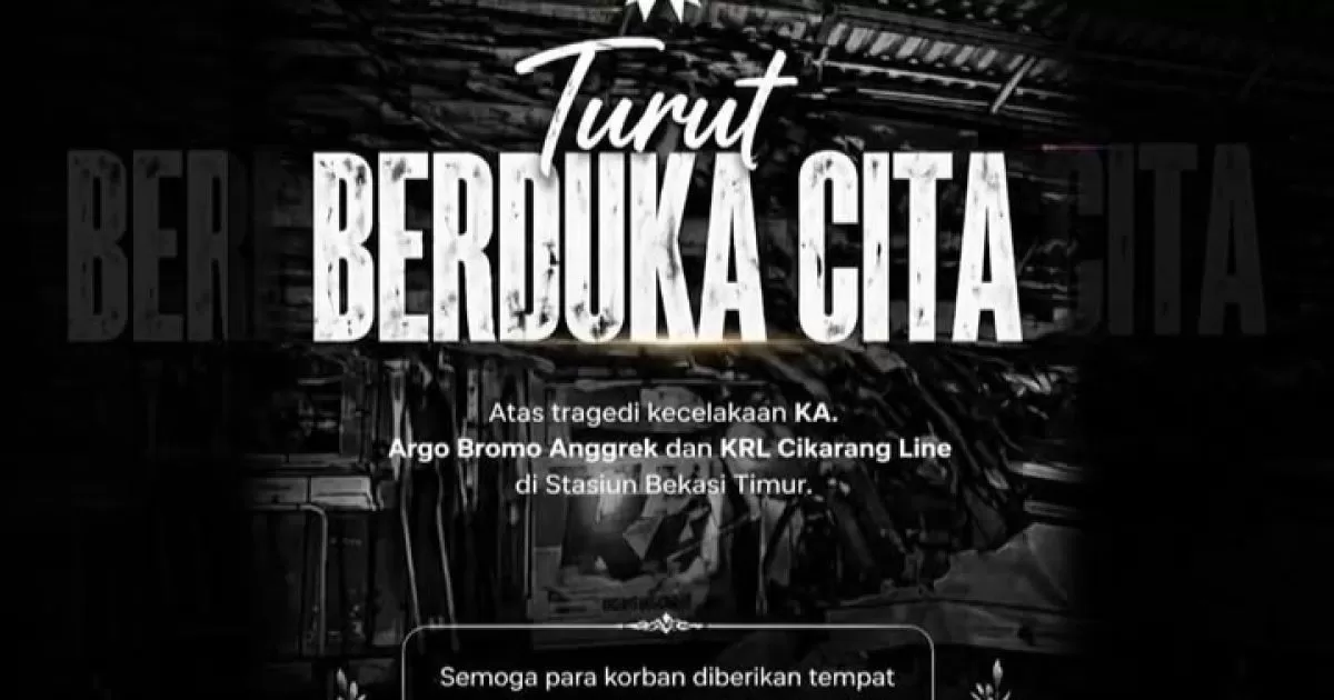 Dina Lorenza Sampaikan Duka atas Kecelakaan KA Argo Bromo Anggrek dan KRL di Bekasi Timur