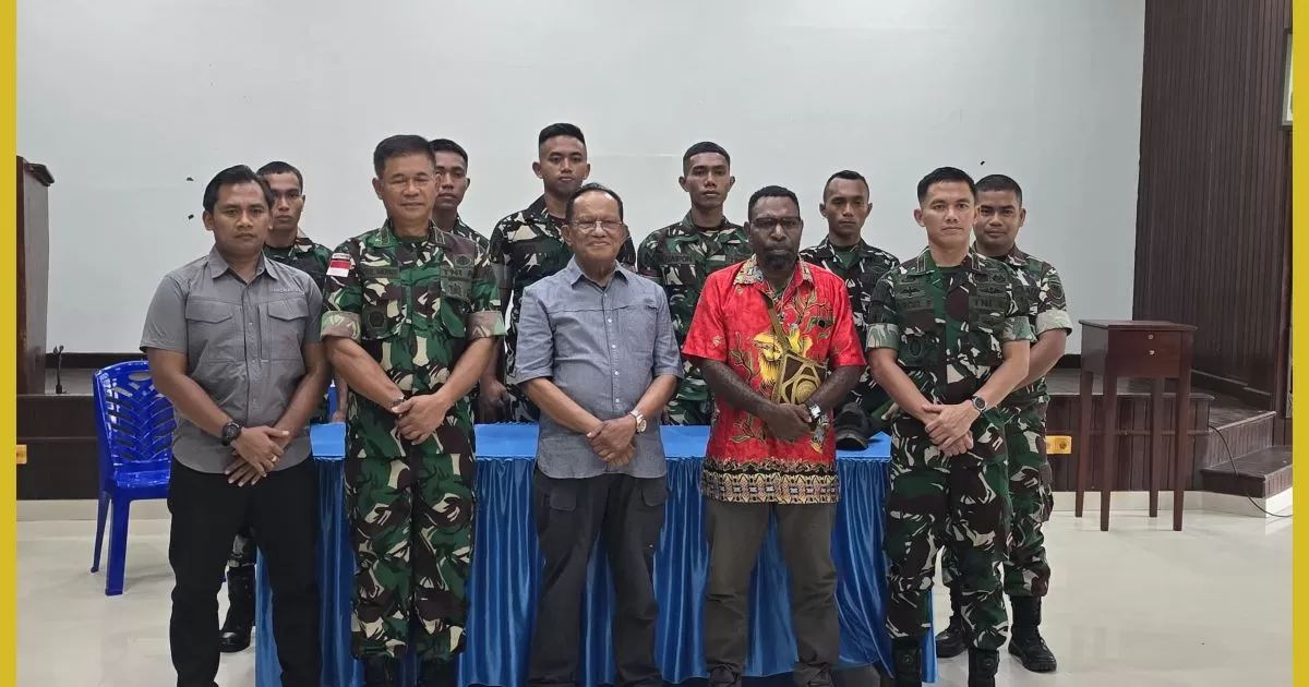 Klarifikasi Kodim 1710/Mimika: Isu Intimidasi di Keuskupan Timika Hoaks, Dipicu Miskomunikasi