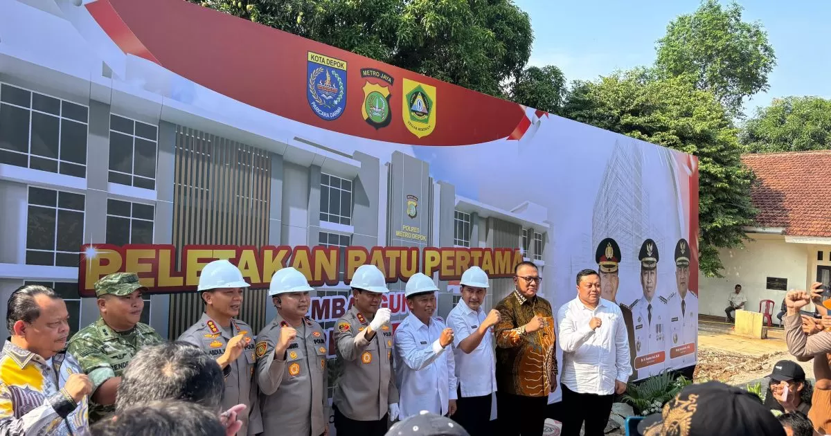 Pembangunan Mako Polres Metro Depok Dimulai, Tingkatkan Pelayanan dan Keamanan
