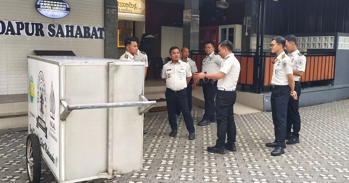 Lapas Cibinong Jadi Percontohan, Lapas Bogor Studi Tiru Dapur Sehat Sahabat