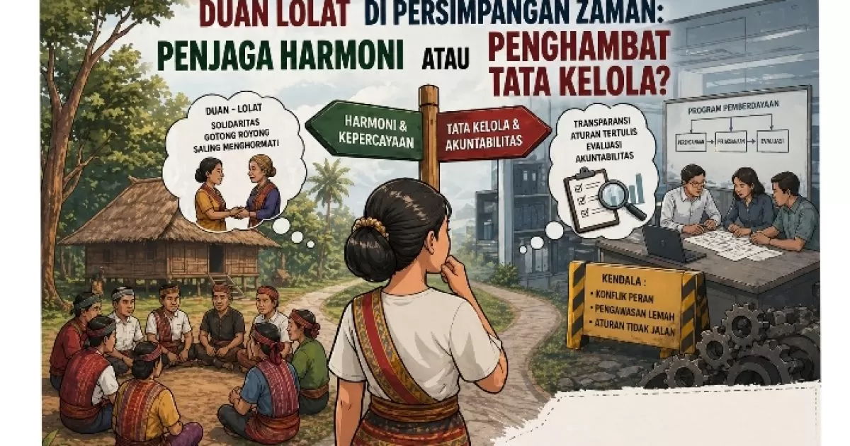 Duan Lolat di Persimpangan Zaman: Penjaga Harmoni atau Penghambat Tata Kelola?