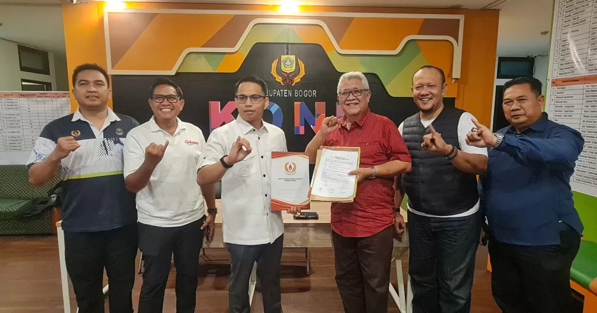 Arief Rochmawan Resmi Daftar Calon Ketua KONI Kabupaten Bogor, Kantongi 55 Dukungan Cabor