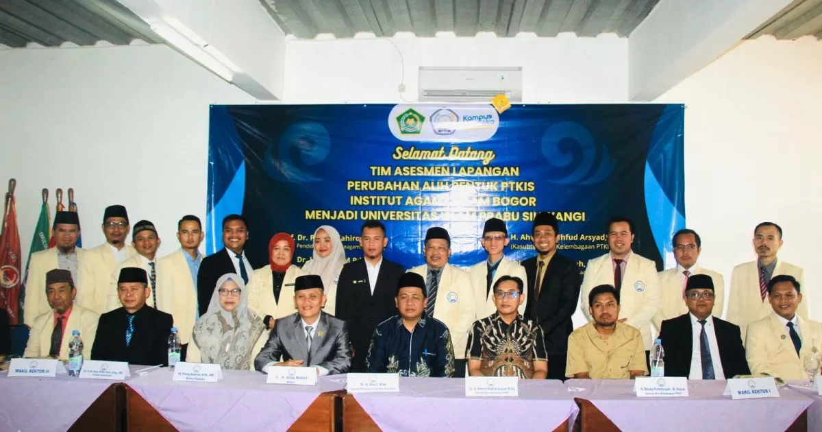 Institut Agama Islam Bogor Resmi Bertransformasi Jadi Universitas Islam Prabu Siliwangi