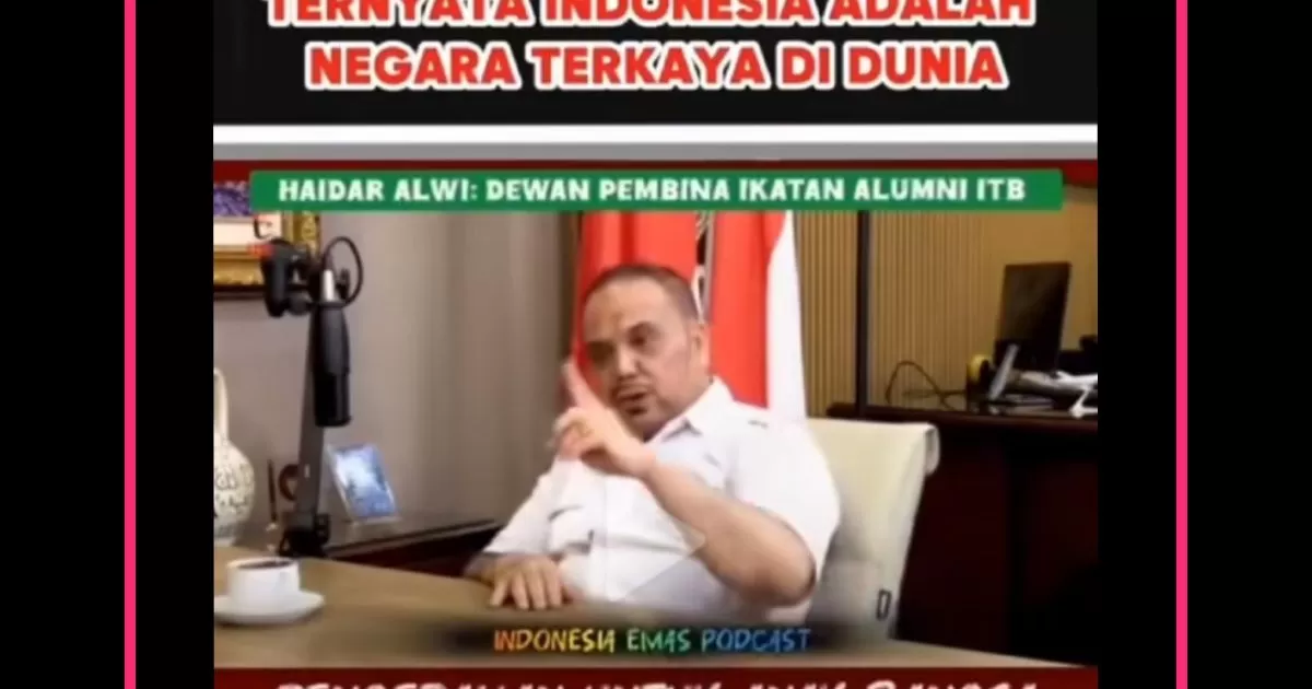 Klaim "Indonesia Negara Terkaya Dunia" Viral, Ujian Nyata: Sejauh Mana SDA Jadi Kesejahteraan Daerah?
