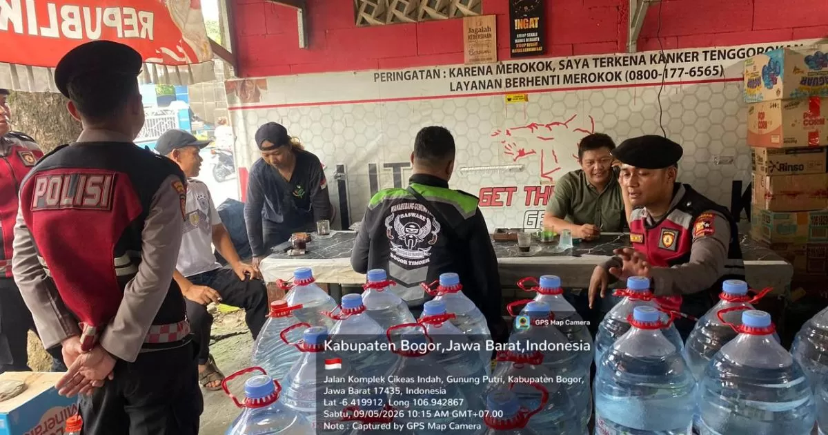 Patroli Dialogis Baharkam Polri di Gunung Putri Bogor, Warga Apresiasi Kehadiran Polisi