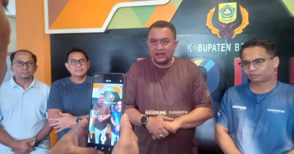 Bupati Rudy Susmanto Kunjungi KONI Kabupaten Bogor, Tegaskan Pentingnya Pembinaan Atlet Lokal