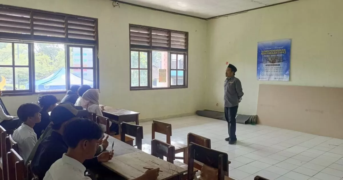 PKBM Ibnu Rusy Gelar Ujian Kesetaraan di Cigombong, Dorong Kesadaran Pentingnya Pendidikan
