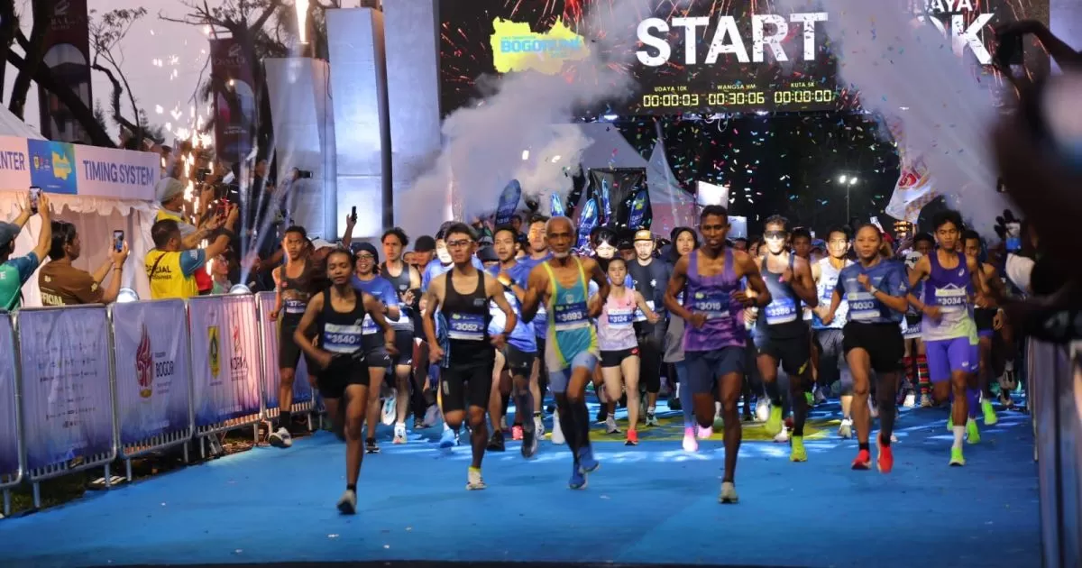 Bupati Rudy Susmanto Resmi Lepas Bogorun 2026 di Sentul, Ribuan Peserta Ramaikan Ajang Lari