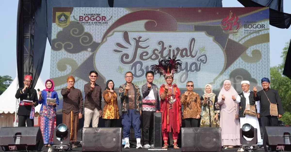 Festival Budaya Nusantara Meriahkan HJB ke-544, Kabupaten Bogor Perkuat Semangat Kebhinekaan