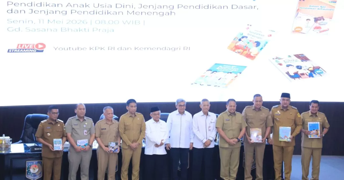 Rudy Susmanto Apresiasi Peluncuran Pendidikan Antikorupsi KPK untuk Wujudkan Indonesia Emas 2045