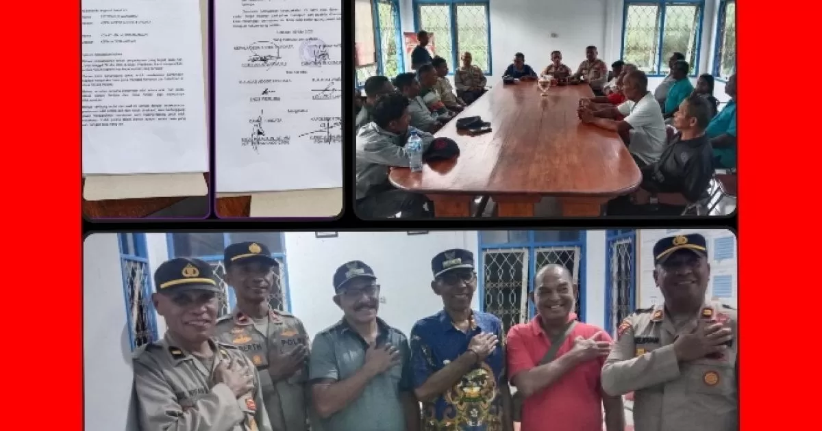 Mediasi Konflik Adodo-Awear Berhasil Redam Ketegangan, Jalur Hukum dan Adat Dikawal