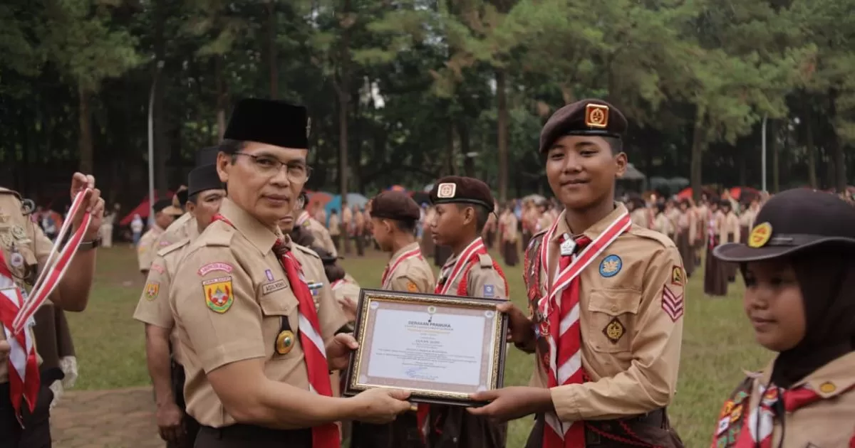 Tapakan Pramuka Garuda 2026 Jadi Kawah Candradimuka Generasi Muda Kabupaten Bogor Menuju Indonesia Emas 2045
