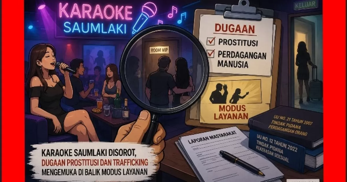 Karaoke Saumlaki Disorot, Dugaan Prostitusi dan Trafficking Mengemuka di Balik Modus Layanan