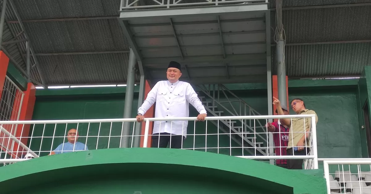 Rudy Susmanto Tinjau Stadion Persikabo, Pemkab Bogor Siapkan Penataan Kawasan dan Area Parkir Terpadu