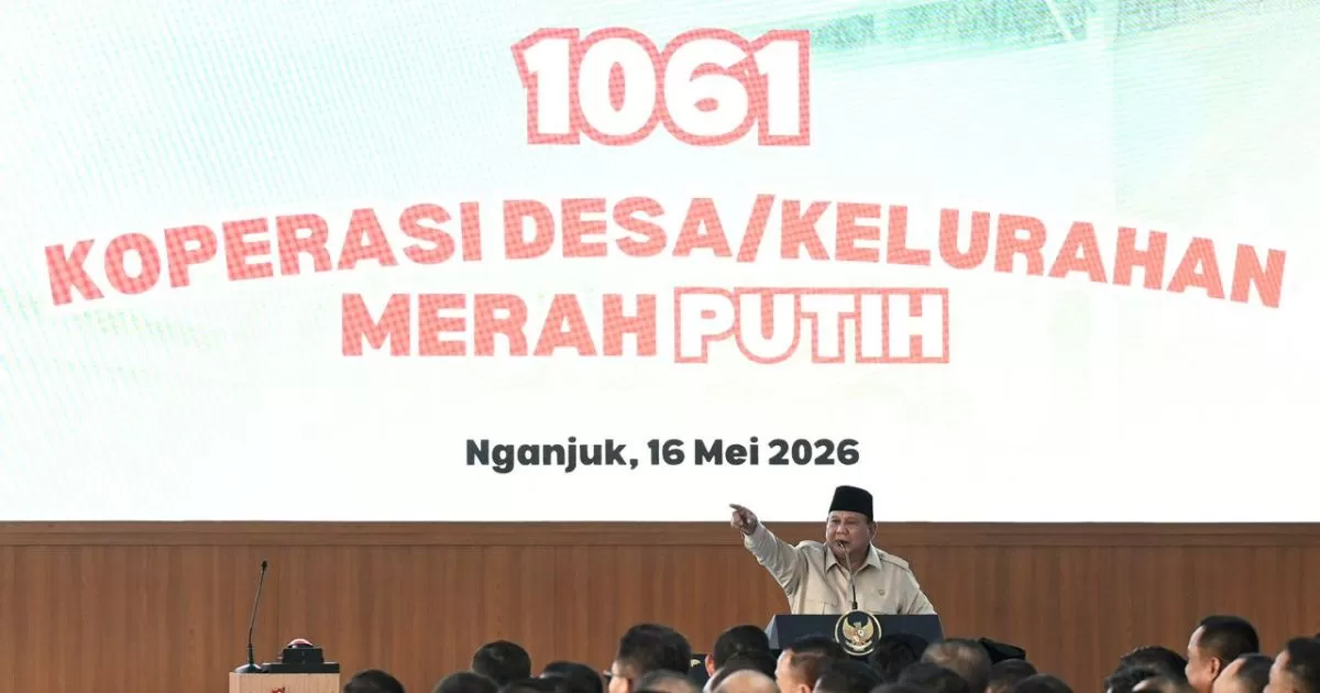 Presiden Prabowo Resmikan 1.061 Koperasi Desa Merah Putih