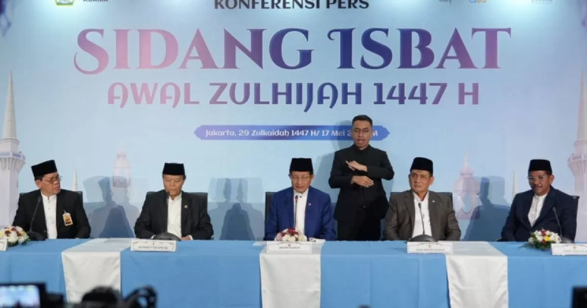 Pemerintah Tetapkan Iduladha 1447 H Jatuh pada 27 Mei 2026