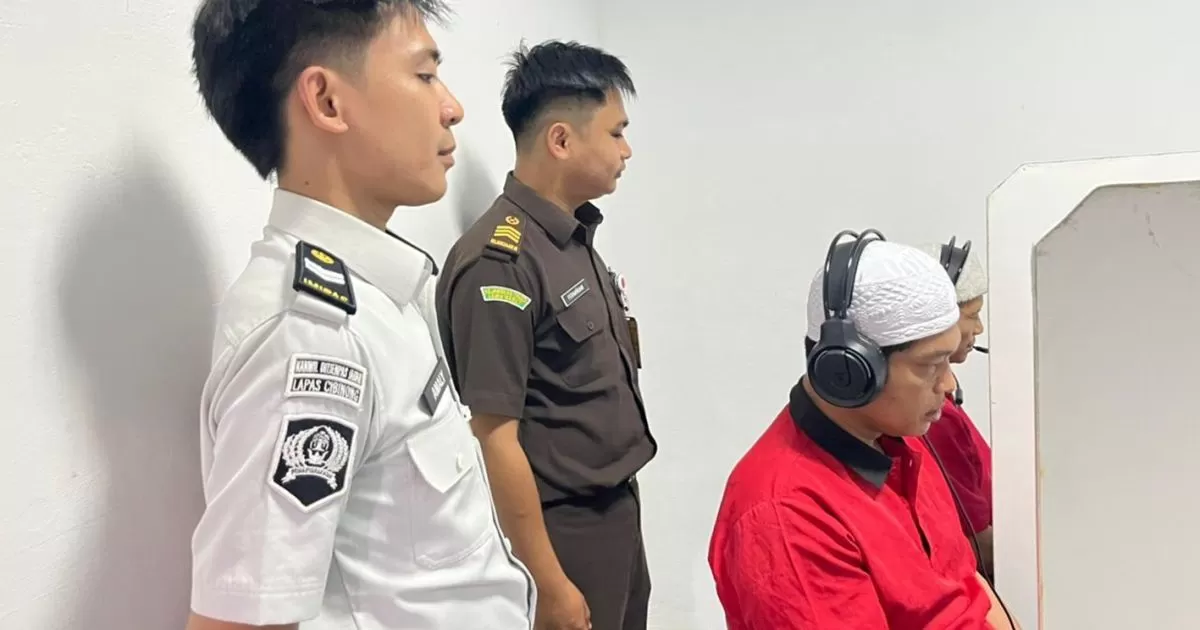 Lapas Cibinong Fasilitasi Sidang Online Tahanan, Dukung Proses Peradilan Modern