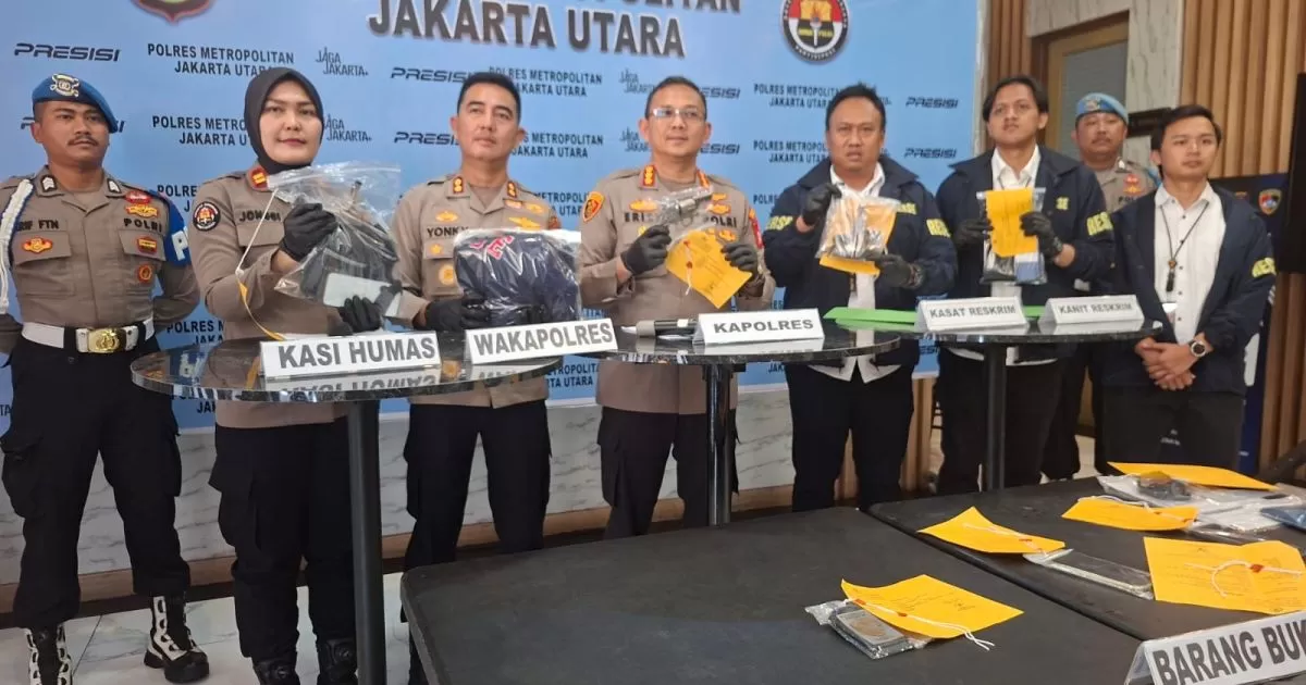 Polres Metro Jakarta Utara Ungkap 8 Kasus Kriminal, Enam Tersangka Curanmor dan Curas Ditangkap