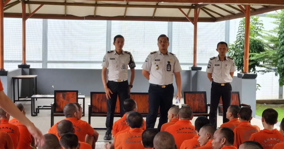 Rutan Depok Gelar Mapenaling dan Asesmen Ibadah Tahanan Baru