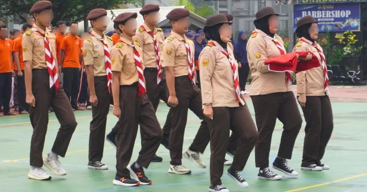 Rutan Depok Gelar Upacara Hari Kebangkitan Nasional Ke-118, Warga Binaan Jadi Paskibra